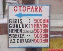 Otopark Tarifesi